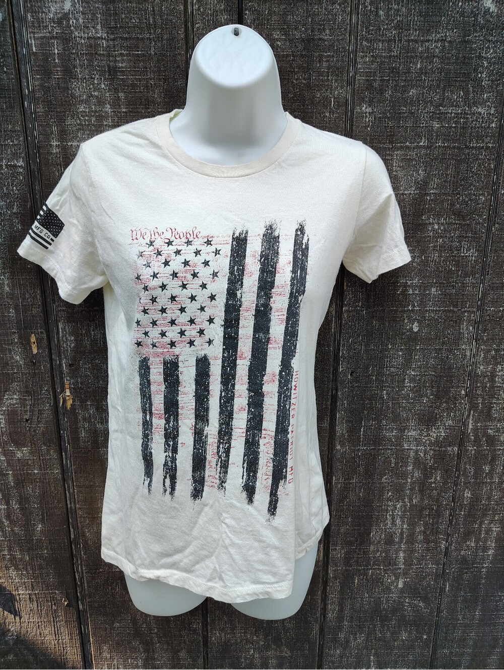 Howitzer Mfg Co American Flag We the People Top